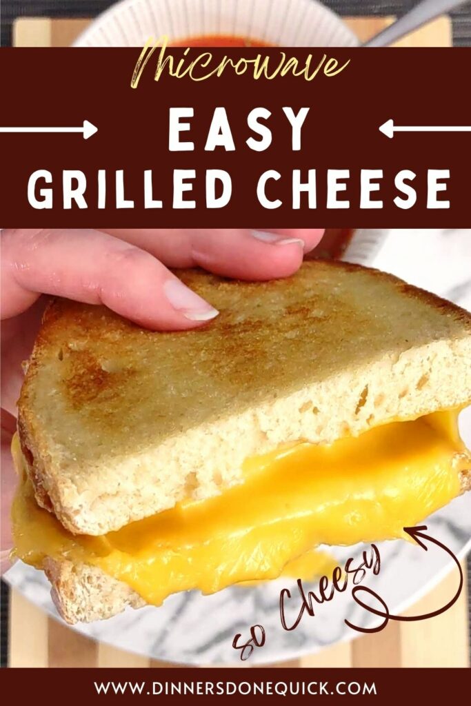 how to make grilled cheese in the microwave dinners done quick pin