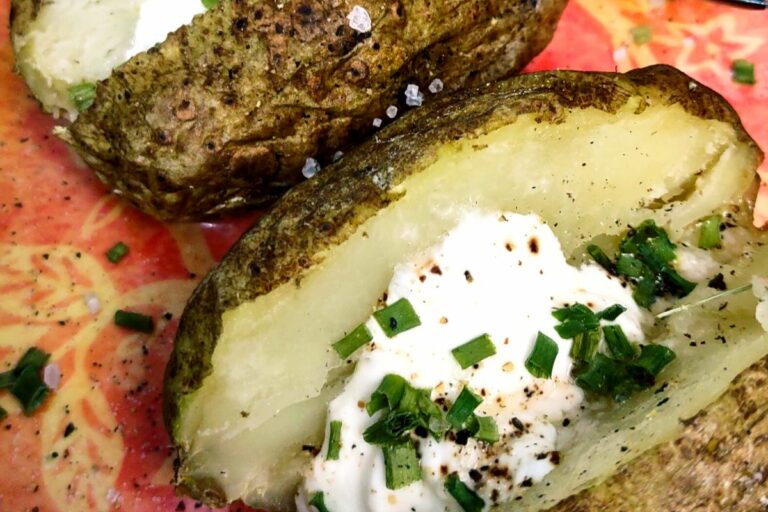 How to Microwave a Baked Potato with Plastic Wrap in Minutes Dinners