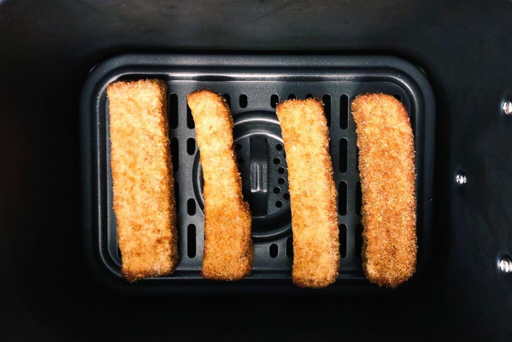 frozen french toast sticks in air fryer basket