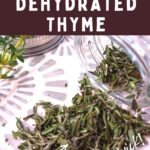 how to dehydrate thyme in the air fryer dinners done quick pinterest