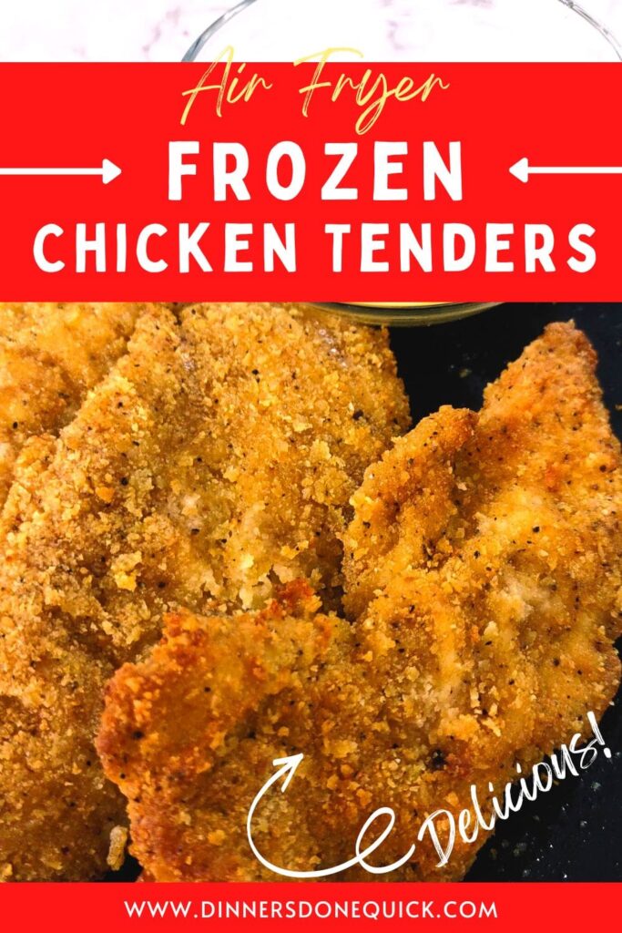 how to cook frozen chicken tenders in the air fryer dinners done quick pinterest