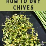 how to dry chives in the air fryer dinners done quick pinterest