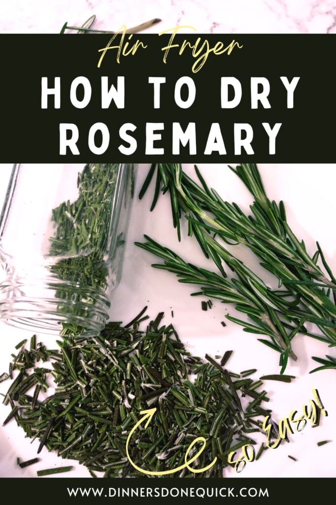 how to dry rosemary in the air fryer dinners done quick pinterest
