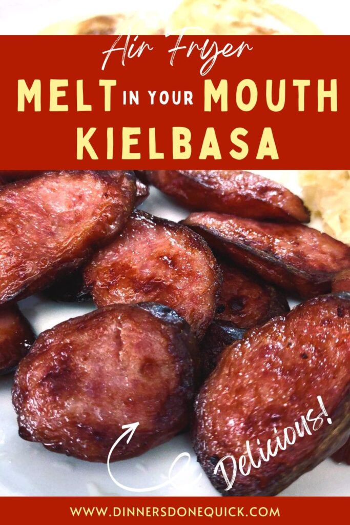 how to make kielbasa in the air fryer dinners done quick pinterest