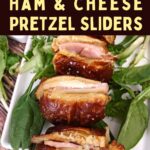 easy air fryer ham and cheese sliders on hawaiian pretzel rolls dinners done quick pinterest