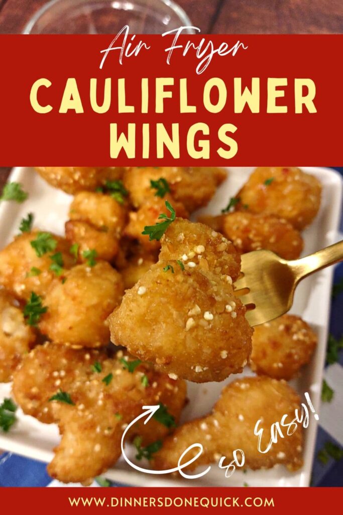 how to cook frozen cauliflower wings in the air fryer dinners done quick pinterest