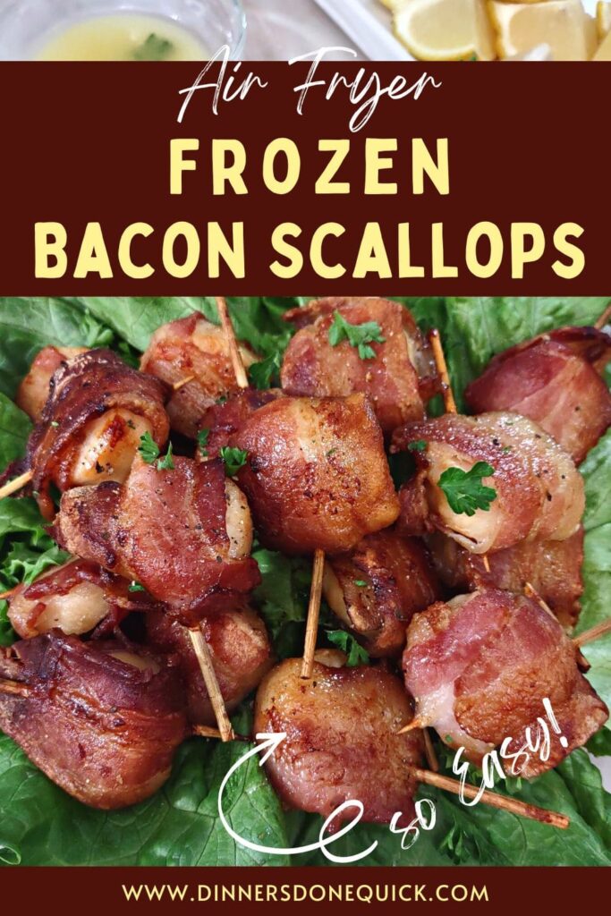 how to make frozen bacon wrapped scallops in the air fryer dinners done quick pinterest