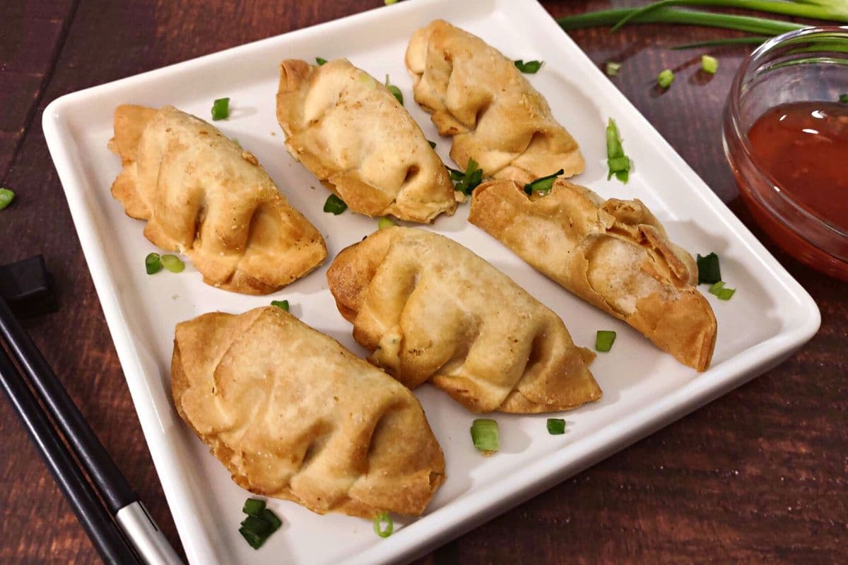 Frozen Crab Rangoon Air Fryer Easy Cooking Instructions Dinners Done