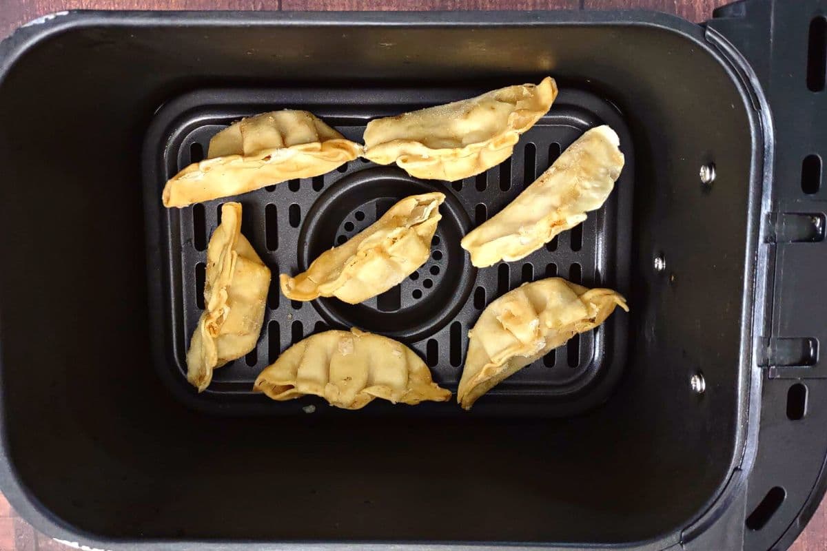 Frozen Crab Rangoon Air Fryer Easy Cooking Instructions Dinners Done