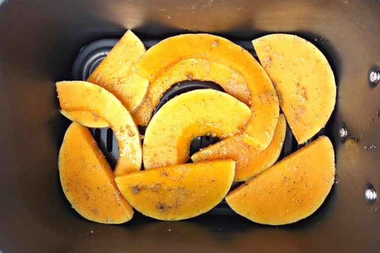 Easy Air Fryer Roasted Butternut Squash Slices - Dinners Done Quick