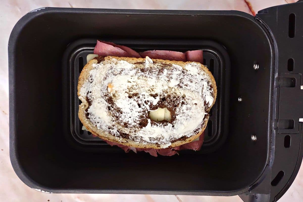 Best Air Fryer Reuben Sandwich Recipe Dinners Done Quick