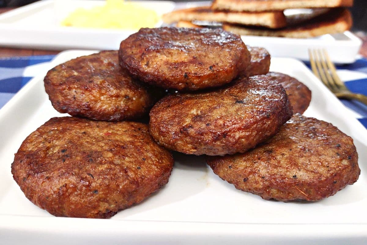 Easy Air Fryer Frozen Sausage Patties (Jimmy Dean) Dinners Done Quick