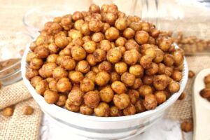 crispy air fryer chickpeas with indian seasoning dinners done quick