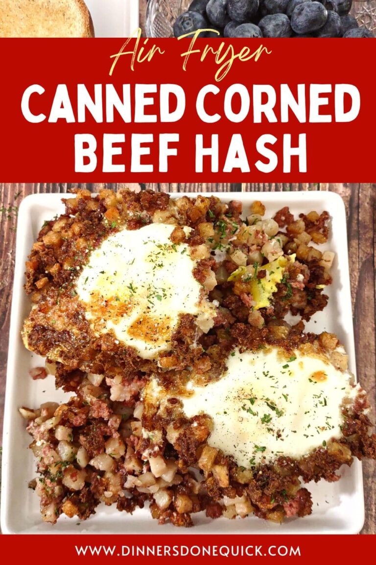 Canned Corned Beef Hash in the Air Fryer Easy Breakfast! Dinners