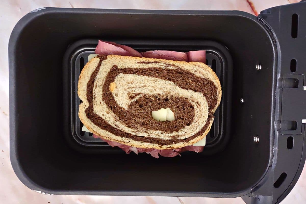 Best Air Fryer Reuben Sandwich Recipe Dinners Done Quick