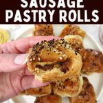 homemade air fryer sausage rolls in puff pastry dinners done quick pinterest