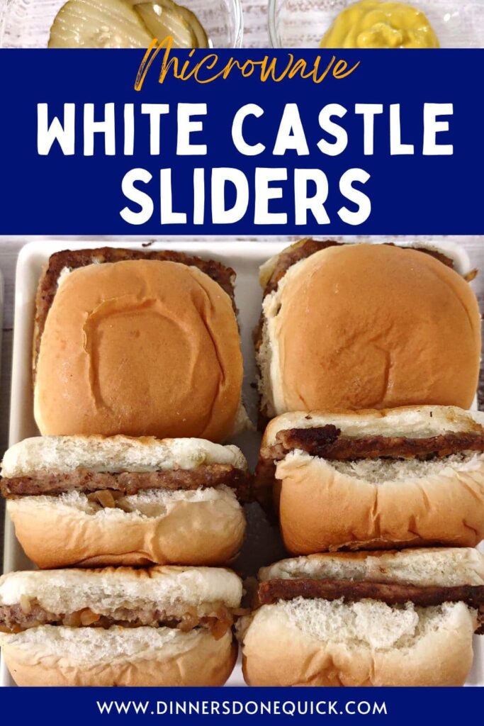 how to cook frozen white castle burgers in the microwave dinners done quick pinterest