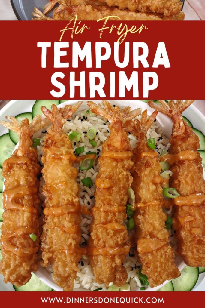 how to make frozen tempura shrimp in the air fryer dinners done quick pinterest