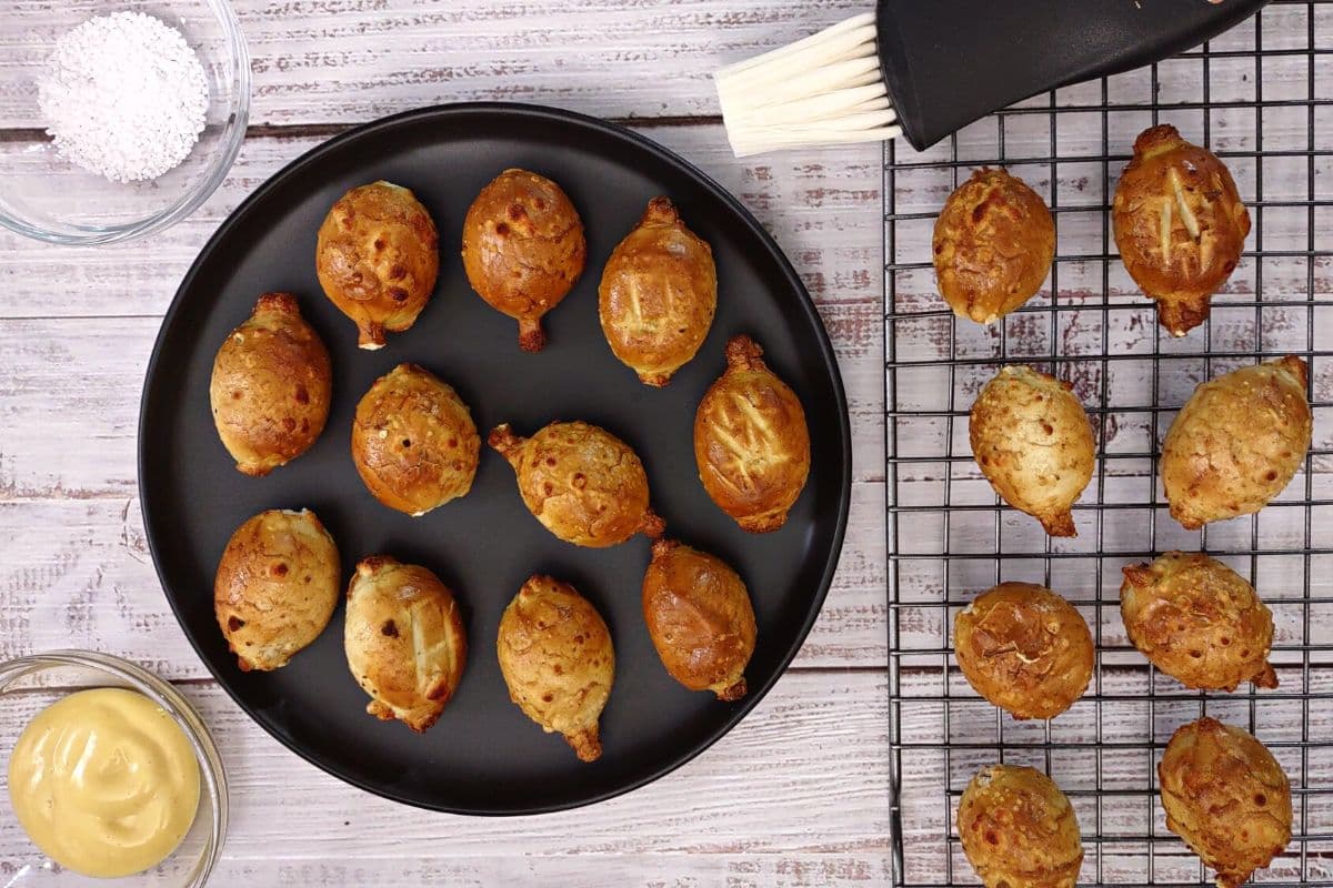 Frozen Pretzel Bites in the Air Fryer (SuperPretzel) Dinners Done Quick