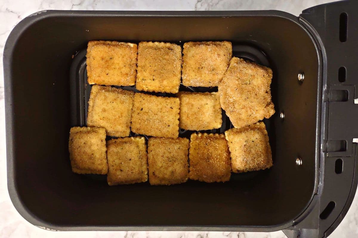 Frozen Toasted Ravioli Air Fryer Recipe (Celentano) Dinners Done Quick