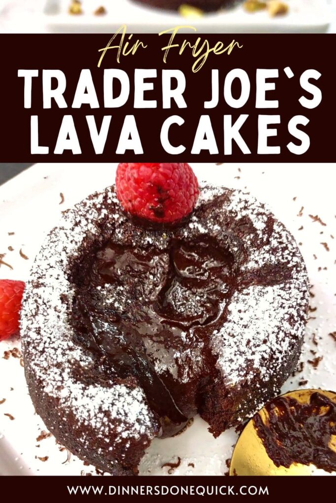 how to make trader joes lava cake in the air fryer dinners done quick pinterest