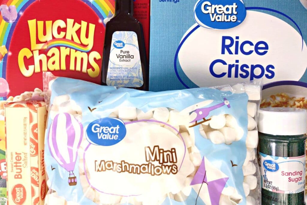 lucky charms rice krispie treats ingredients