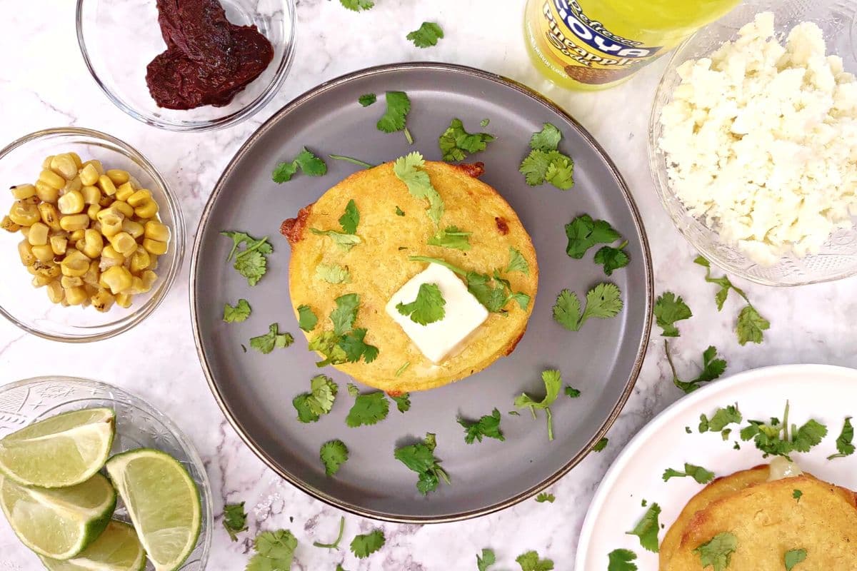 Trader Joe's Arepas in the Air Fryer (Corn and Cheese) Dinners Done Quick