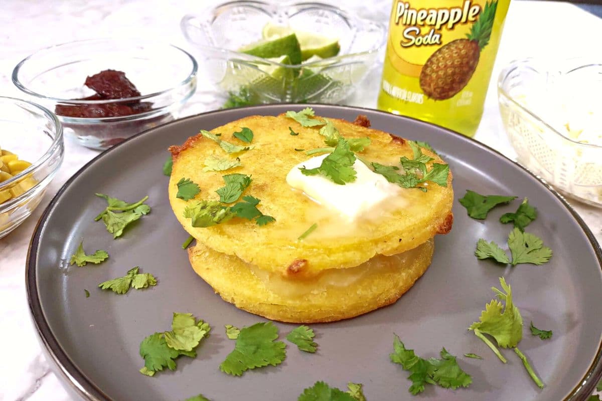 Trader Joe's Arepas in the Air Fryer (Corn and Cheese) Dinners Done Quick