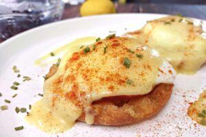 air fryer eggs benedict recipe dinners done quick