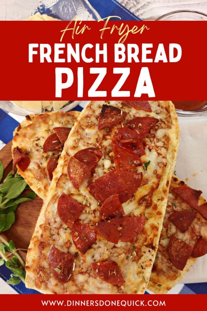 air fryer red baron french bread pizza dinners done quick pinterest