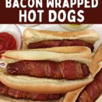 bacon wrapped hot dogs air fryer recipe dinners done quick pinterest