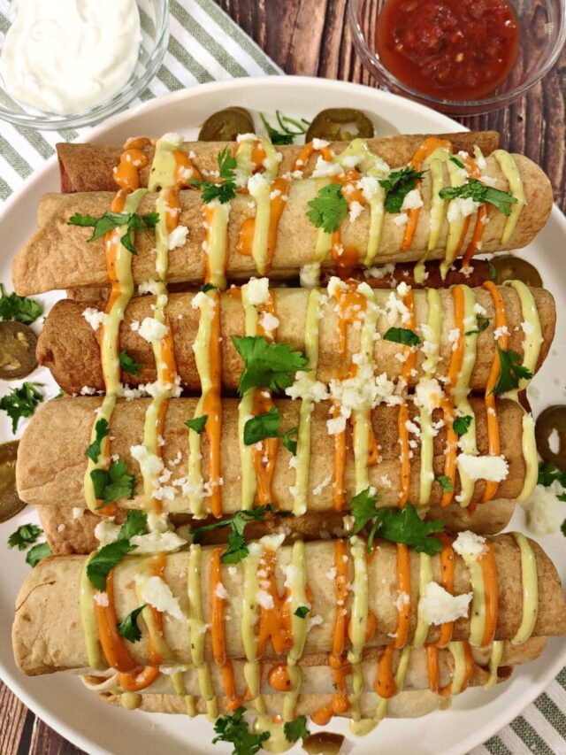 Beef Taquitos in the Air Fryer Recipe