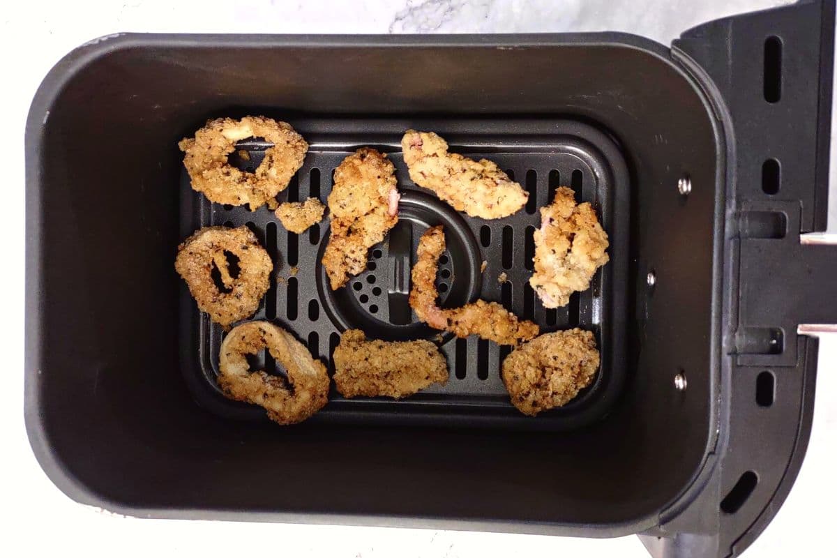 Frozen Calamari Air Fryer Cooking Method Quick and Tasty! Dinners
