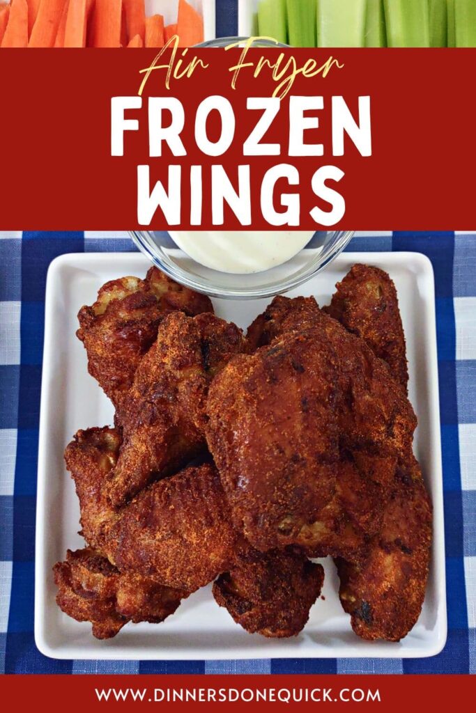 frozen chicken wings in the air fryer dinners done quick pinterest