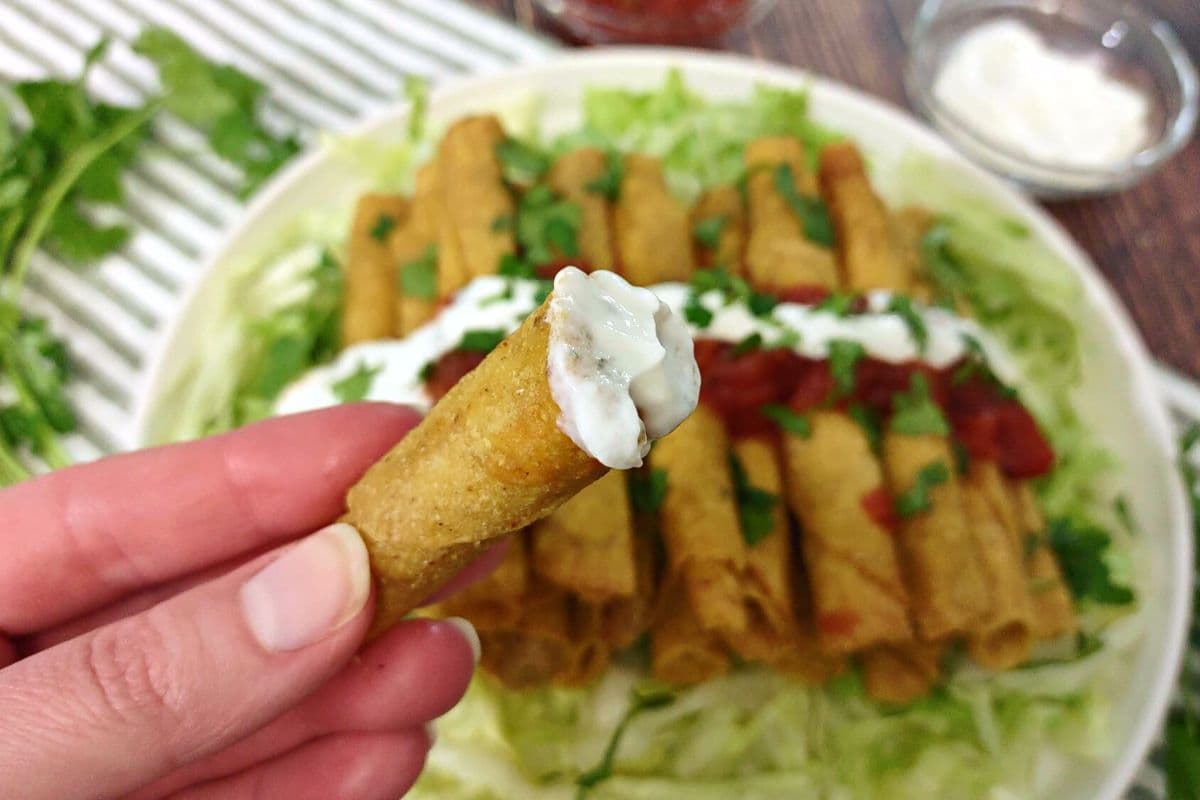 Delimex Taquitos in the Air Fryer Satisfy Your Snack Craving