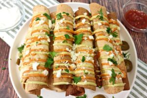 homemade beef taquitos in the air fryer recipe dinners done quick