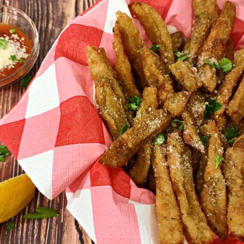 how to make aldi eggplant fries in the air fryer dinners done quick