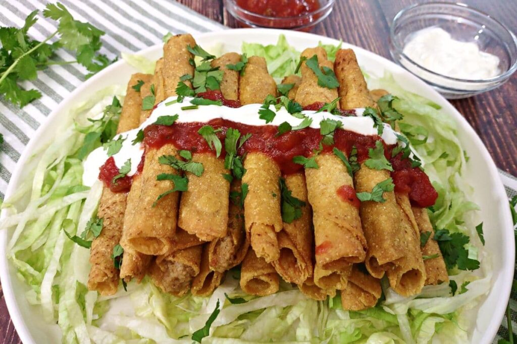 how to make delimex taquitos in the air fryer dinners done quick