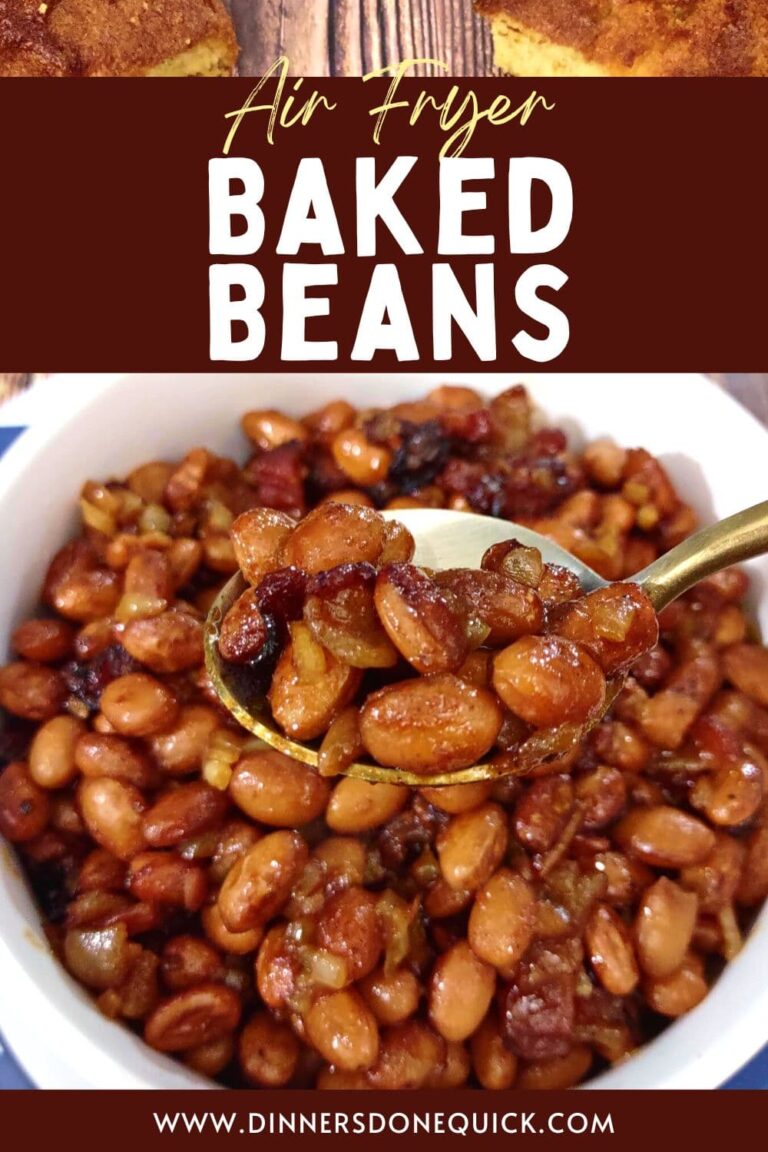 Air Fryer Baked Beans The Perfect BBQ Side Dish! Dinners Done Quick
