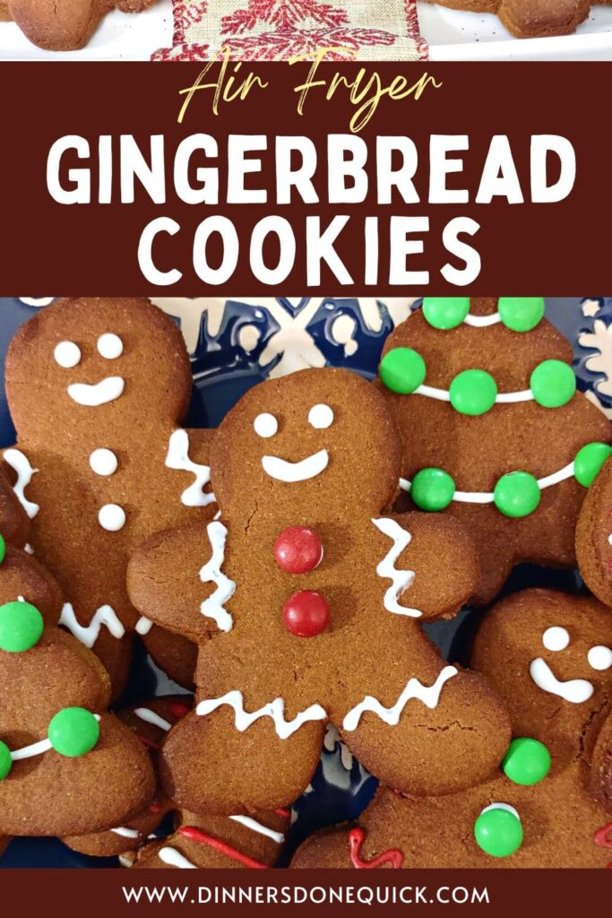 air fryer gingerbread cookies recipe dinners done quick pinterest