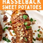 air fryer hasselback sweet potatoes recipe dinners done quick pinterest