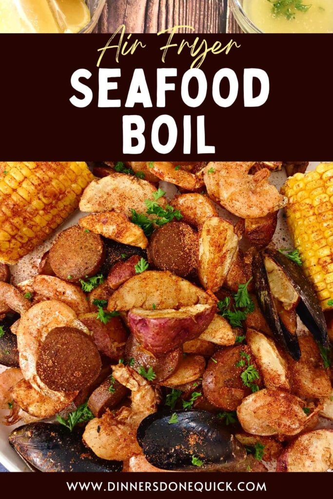 air fryer seafood boil instructions dinners done quick pinterest