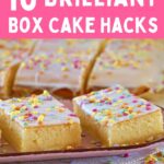 box cake hacks to improve your baking dinners done quick pinterest