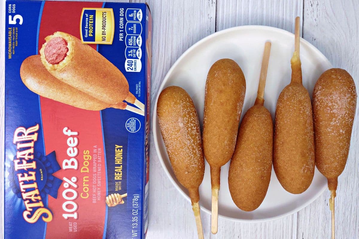 State Fair Corn Dogs in the Air Fryer Perfectly Delicious! Dinners