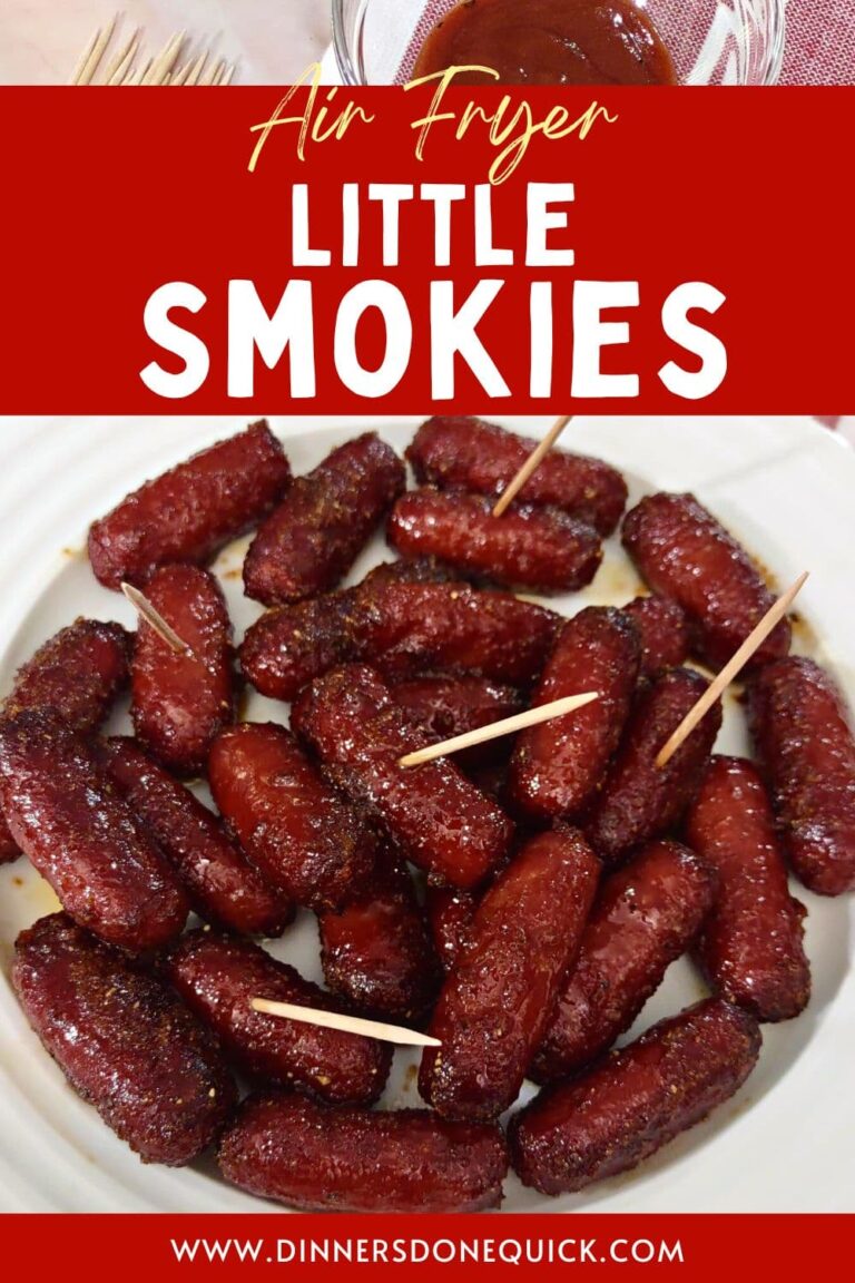 Air Fryer Little Smokies for Ultimate Game Day Snacking! Dinners Done