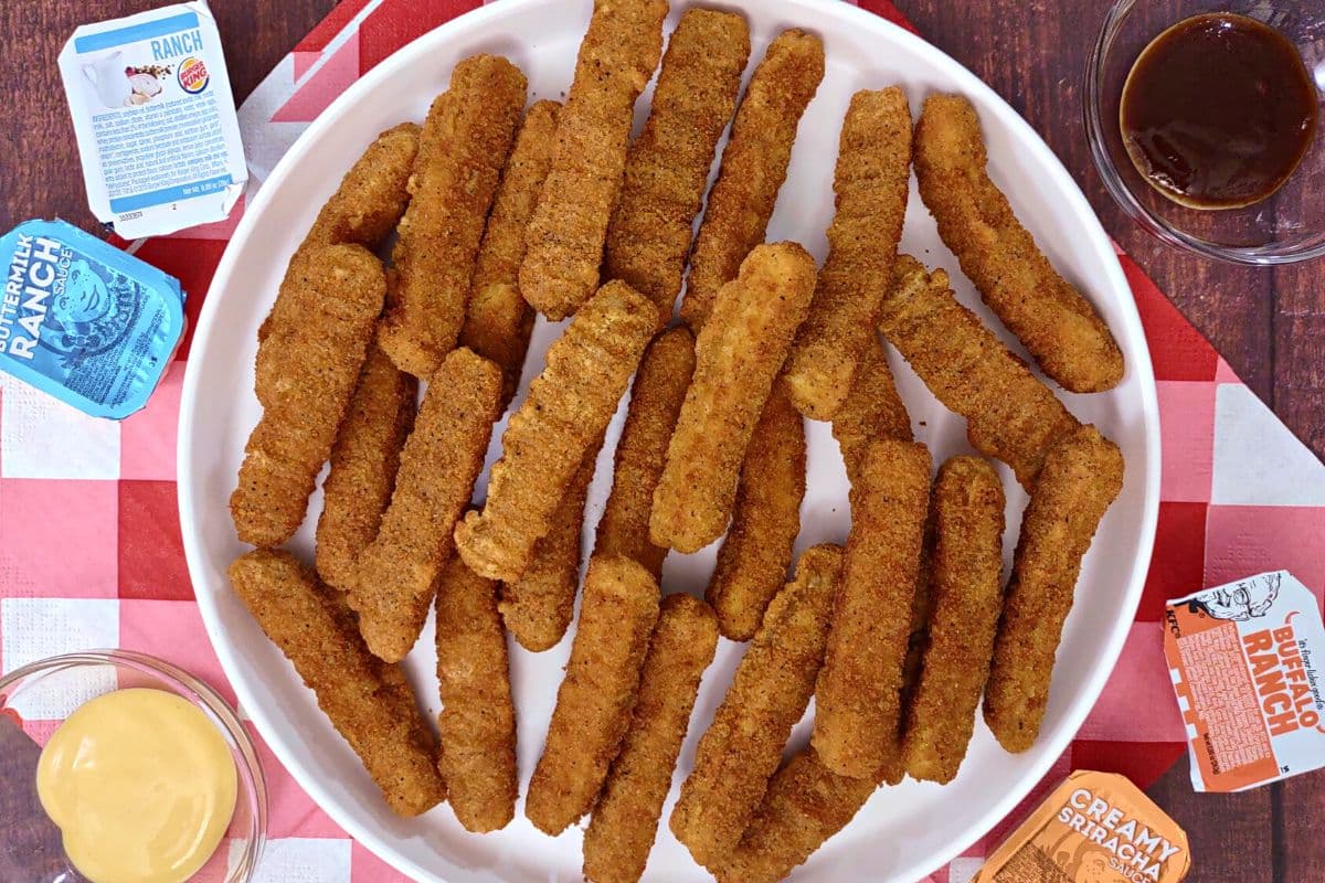 Frozen Chicken Fries in the Air Fryer Crispy and Delicious! Dinners Done Quick