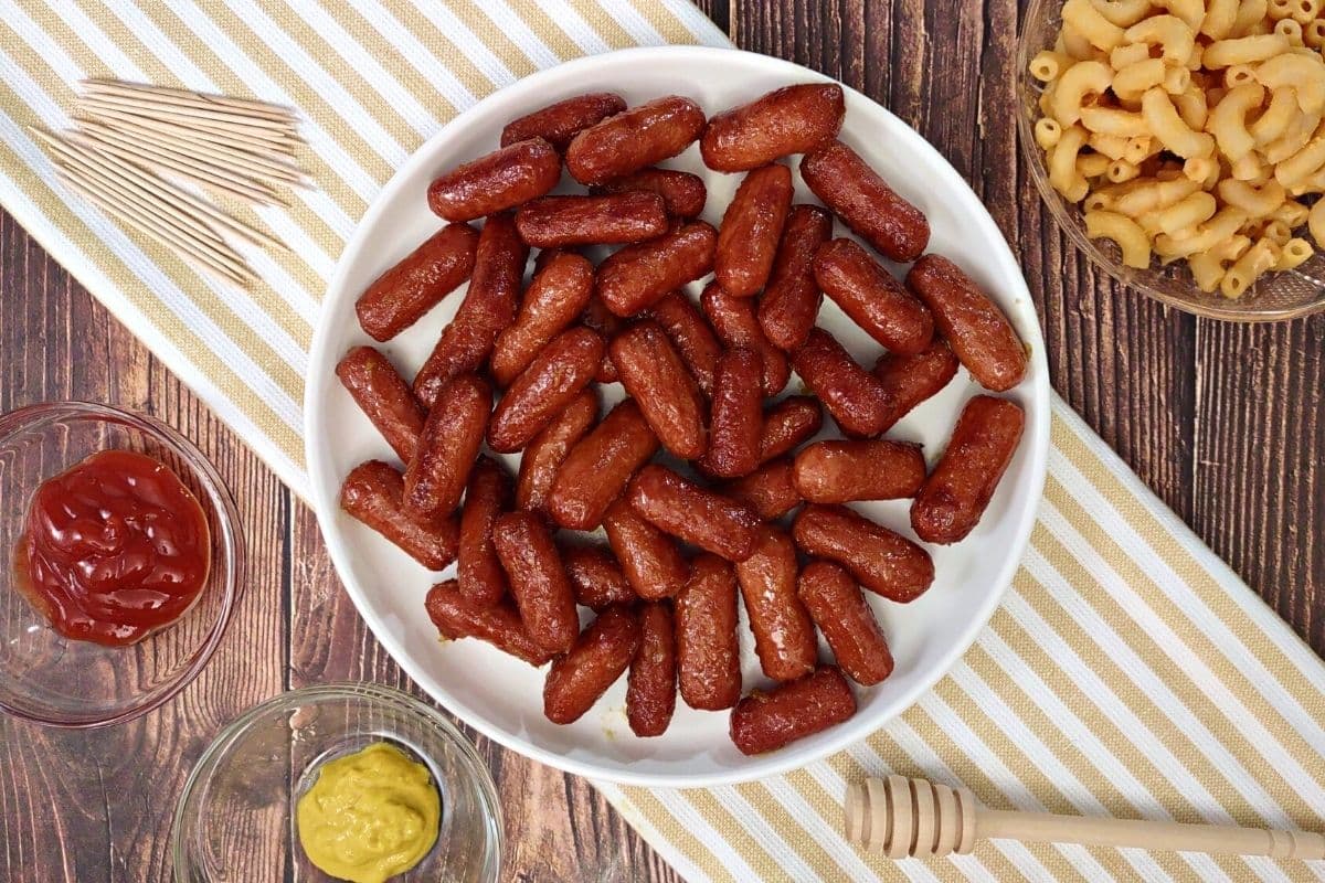 Air Fryer Cocktail Franks The Perfect Party Food! Dinners Done Quick