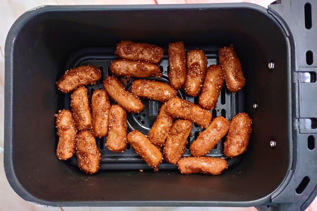 Air Fryer Little Smokies for Ultimate Game Day Snacking! Dinners Done
