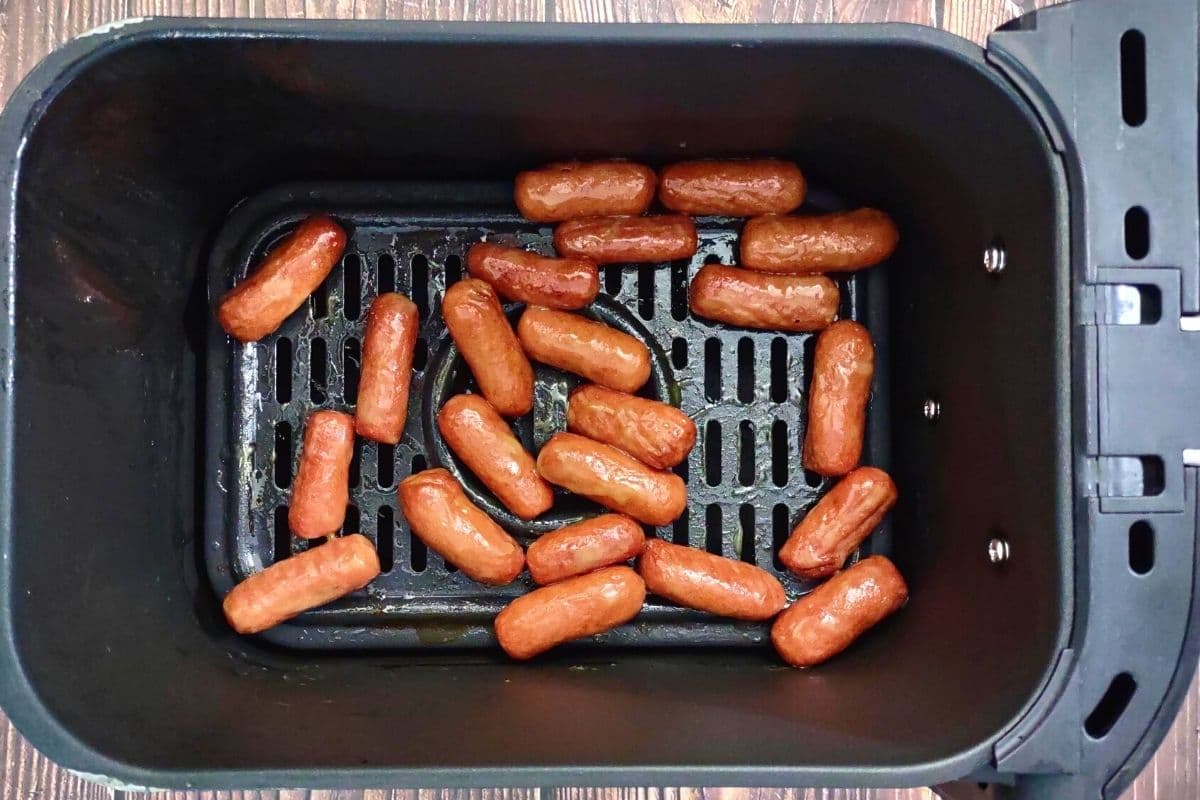 Air Fryer Cocktail Franks The Perfect Party Food! Dinners Done Quick