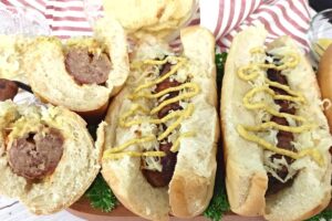 air fryer bacon wrapped brats recipe dinners done quick